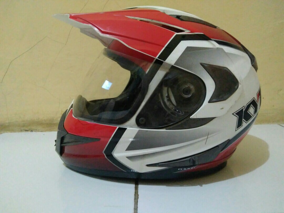 helm kyt Enduro one, Motor di Carousell