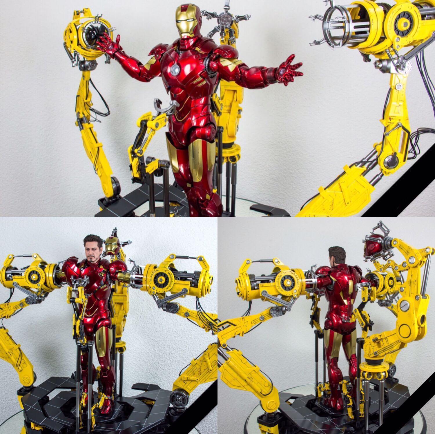 Hot Toys Iron Man Mark IV diecast with 