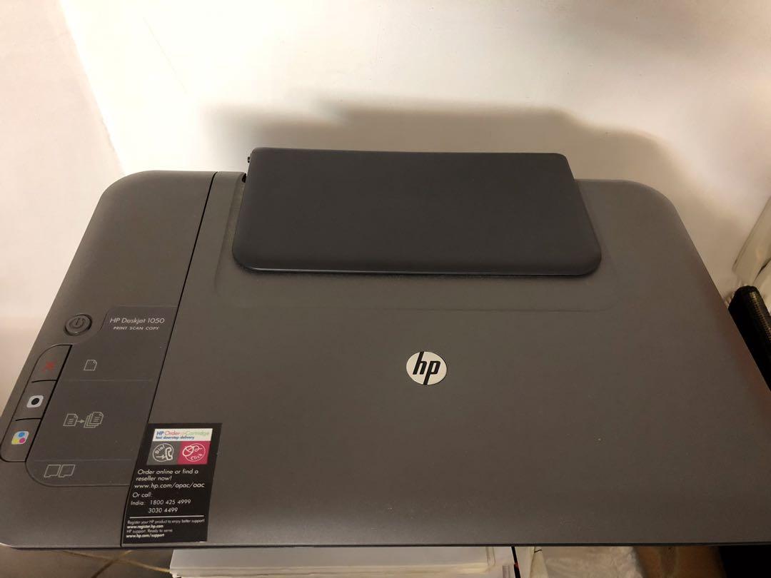 Hp Printer連光碟和電線 電腦 平板電腦 打印機及影印機 Carousell