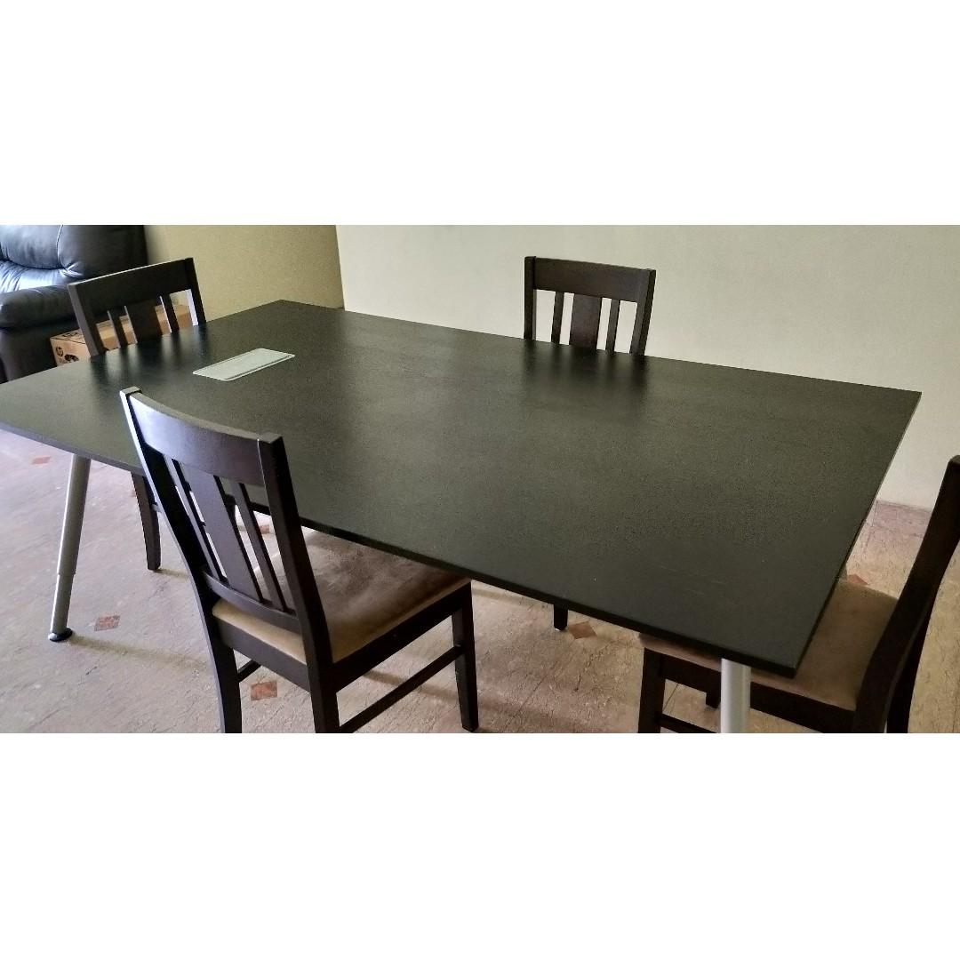 Ikea Dining Table Or Office Table Furniture Tables Chairs On Carousell