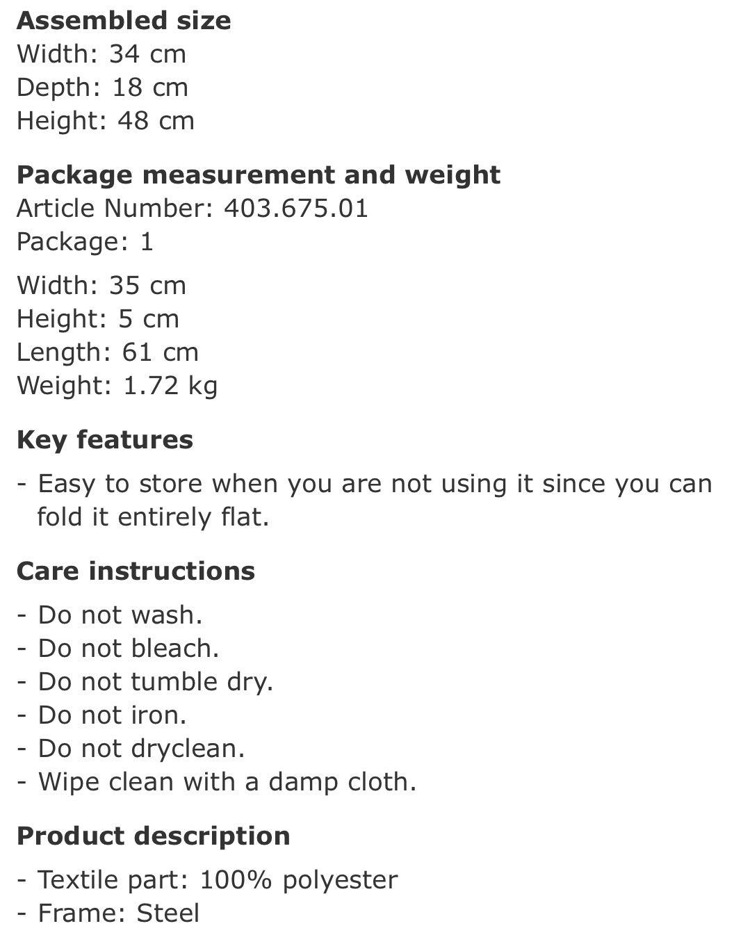 IKEA foldable luggage, Women's Fashion, Bags & Wallets, Beach Bags on