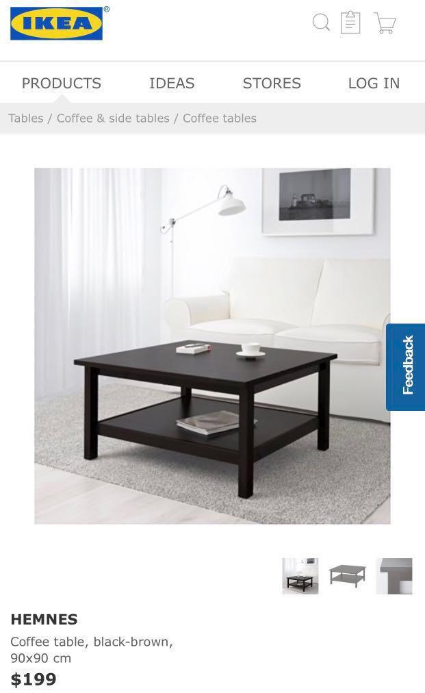 Ikea Hemnes Coffee Table Furniture Home Living Tables Sets On Carou Ikea Hemnes Coffee Table Furniture, Ikea Square High Gloss Coffee Table