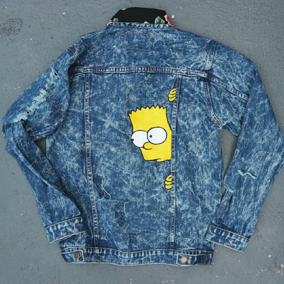 Jaket hotsell denim art