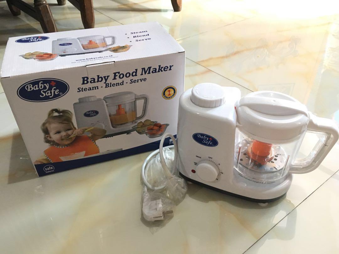 Jual MURAH PRELOVED BABY SAFE Baby Food Maker (steam-blend 