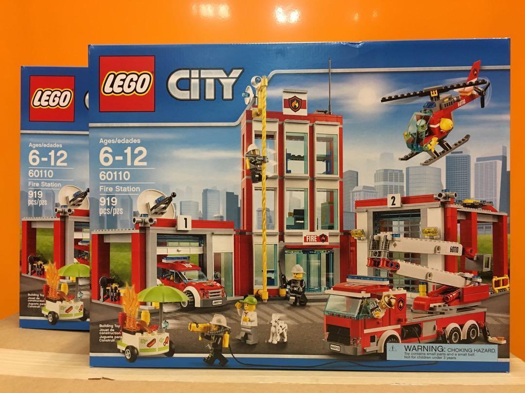 lego city fire station 60110