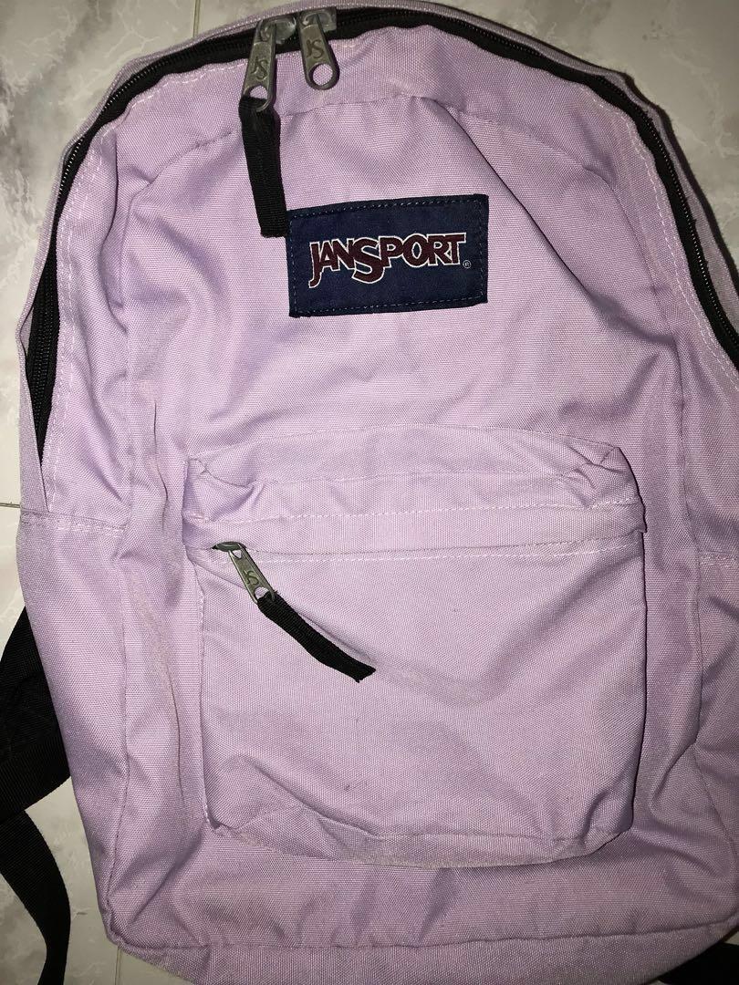 lilac jansport backpack