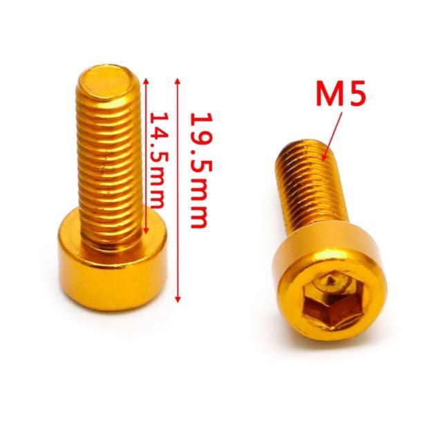 m5 bottle cage bolts
