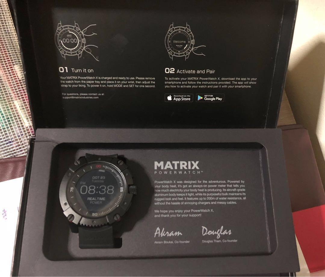 Matrix x watch store