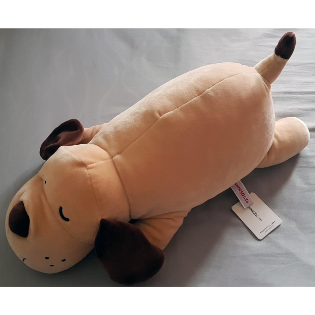 Miniso dog stuffed toy price sale