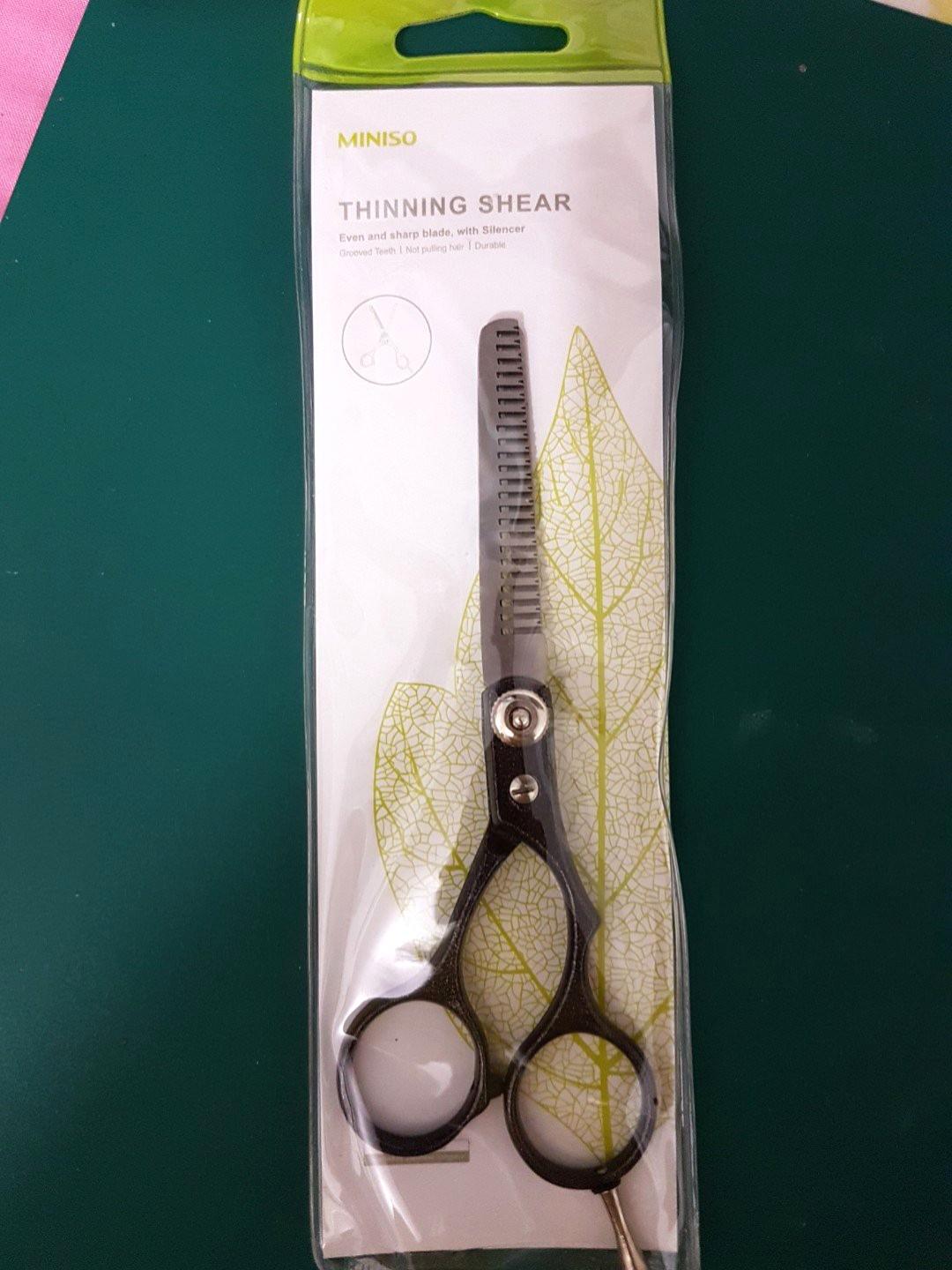 Miniso Hair Thinning Shear Scissors Health Beauty Hair Care