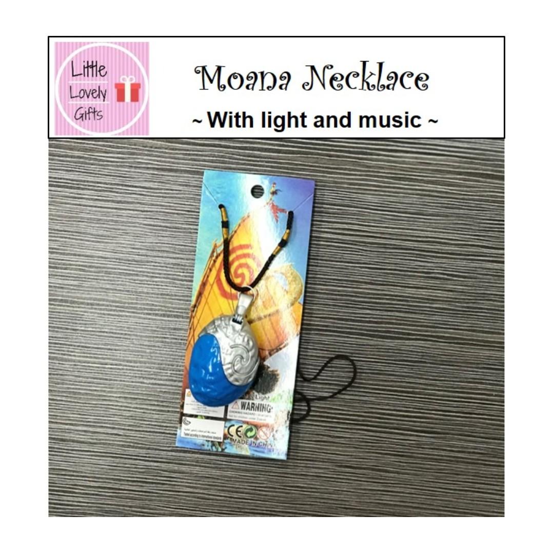 Moana Necklace With Music And Light Everything Else On Carousell
