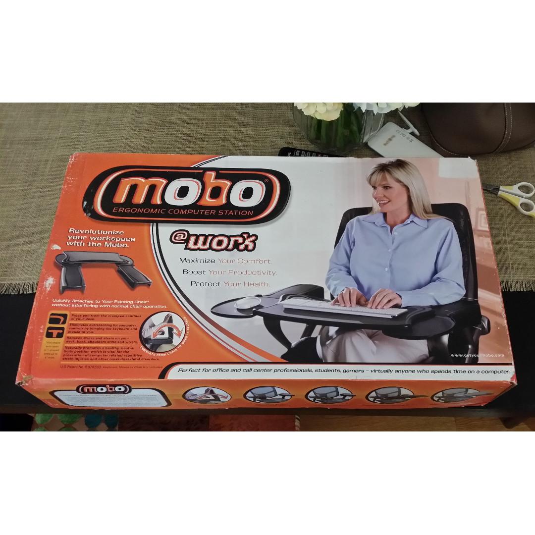 Mobo Chair-Mount Ergo Keyboard and Mouse Tray System