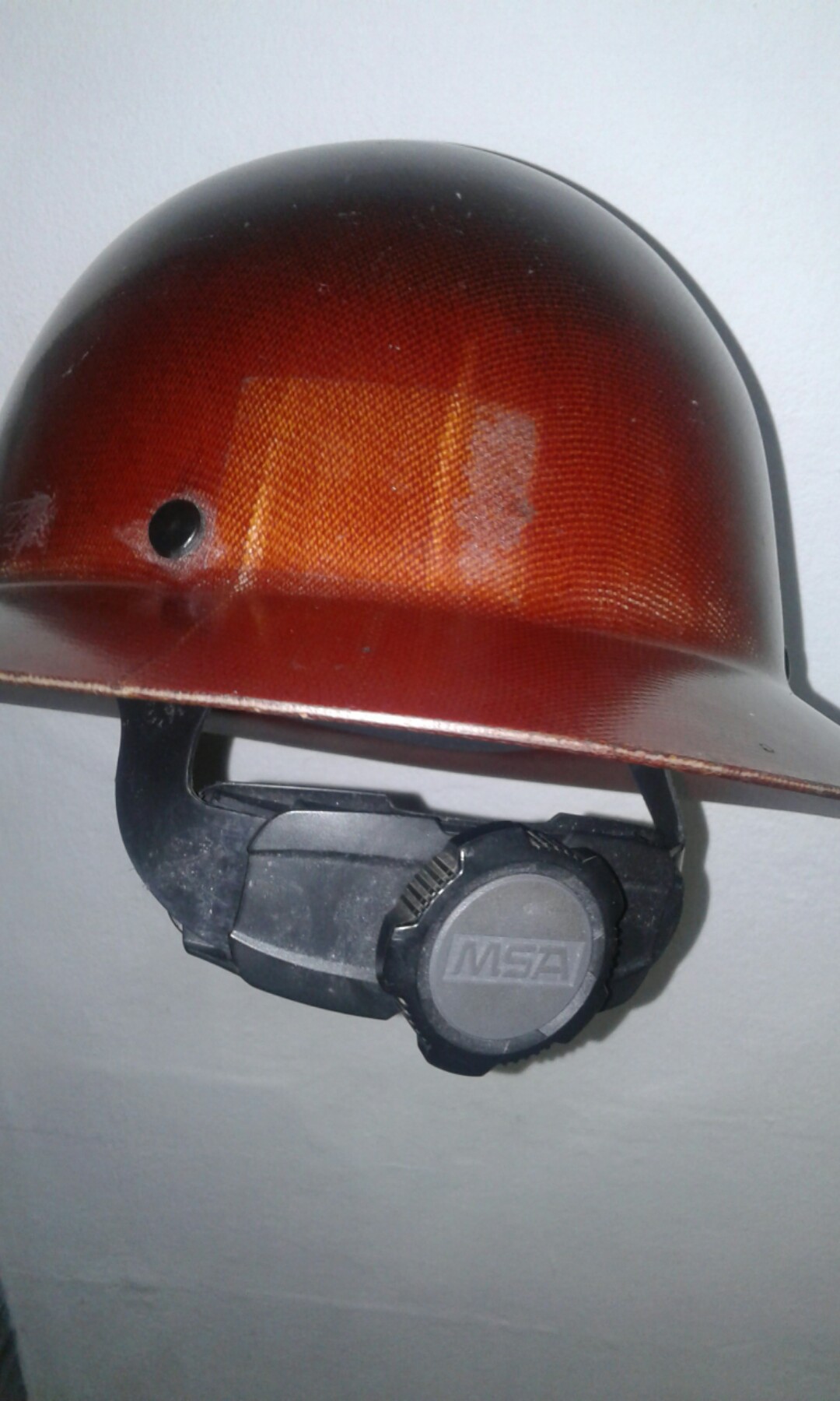 MSA skullgard full brim hard hat/ safety helmet, Health & Nutrition