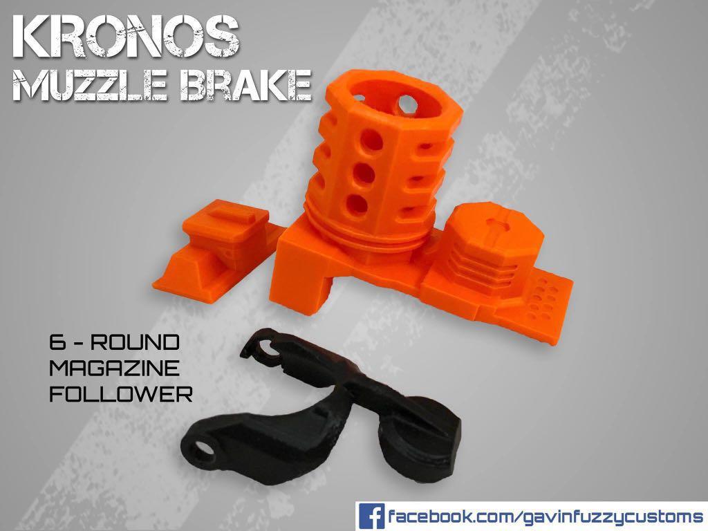 Nerf kronos sale 6 round mod