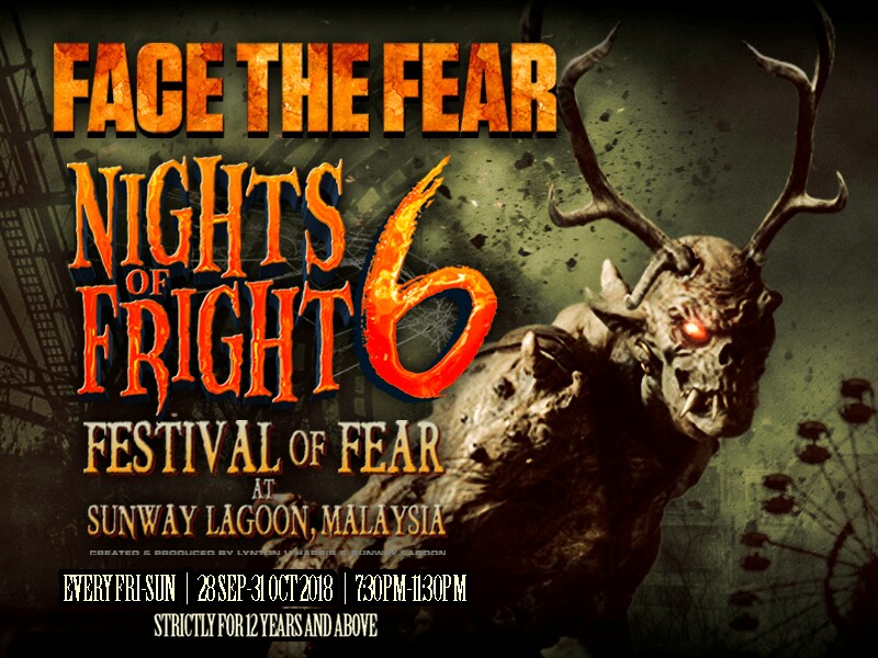 Nights Of Fright 6 Sunway Lagoon 26 27 Sold Out Tickets