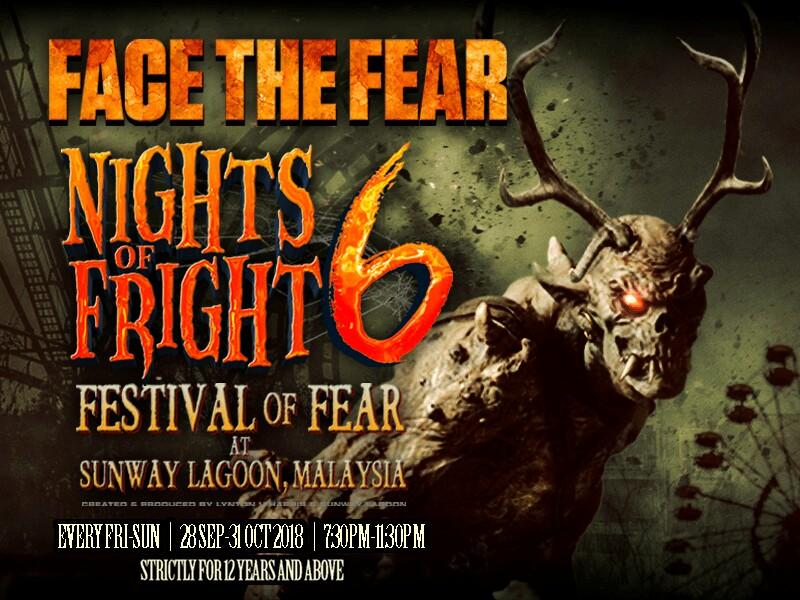 Nights Of Fright 6 Sunway Lagoon 26 27 Sold Out Tickets
