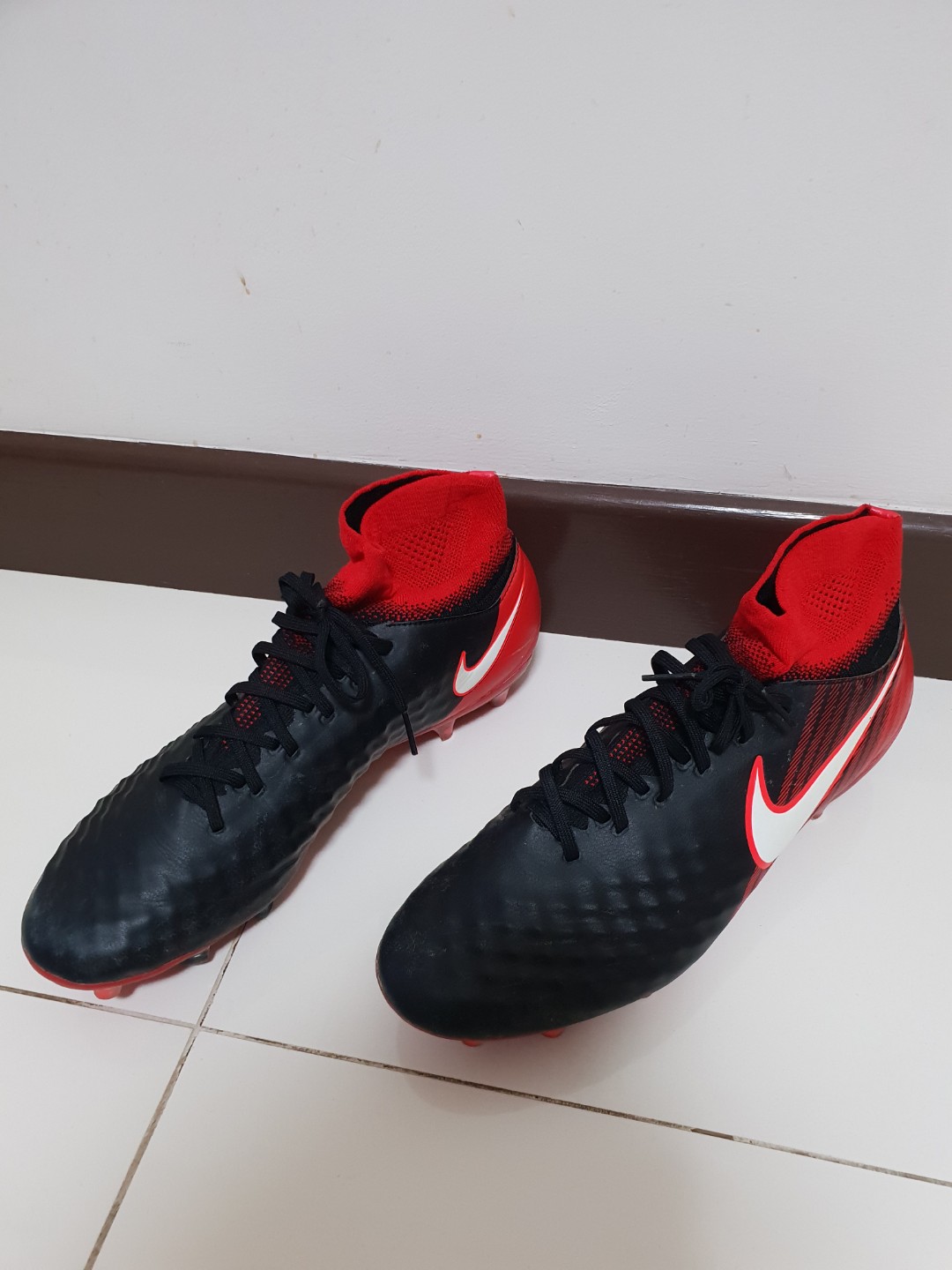 Nike Magista Obra II Club FG Junior Football Boots Black