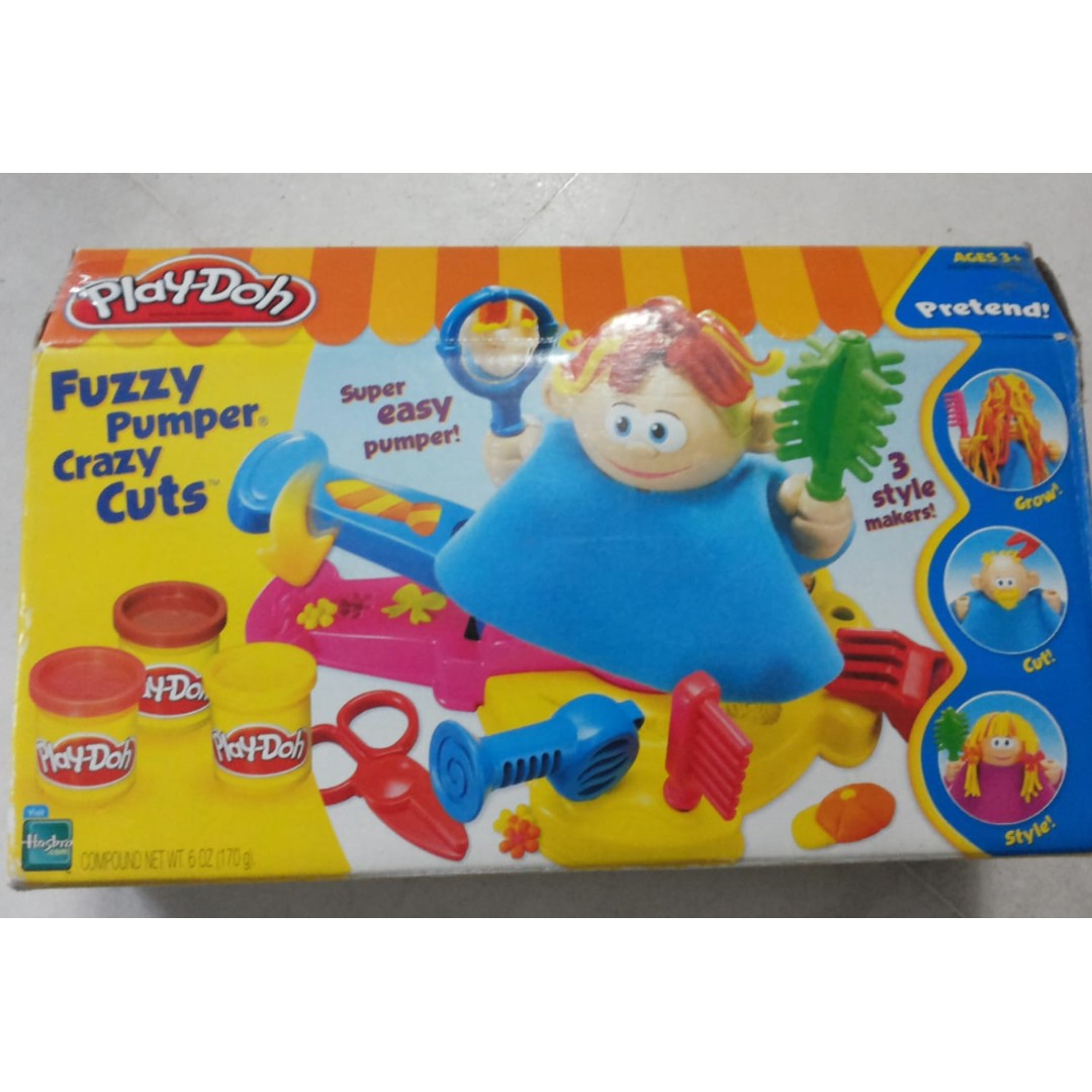 Playdoh Fuzzy pumper crazy cuts, Hobbies & Toys, Toys & Games on Carousell