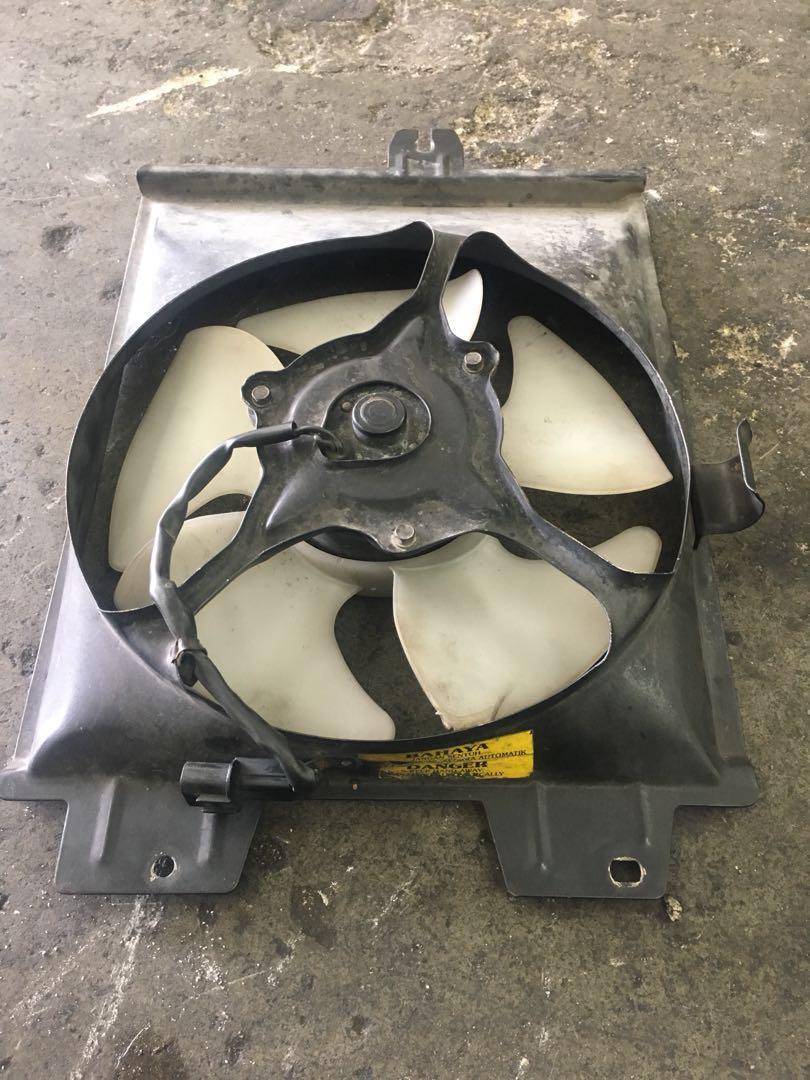 Proton Waja MMC Radiator Fan Complete, Auto Accessories on Carousell