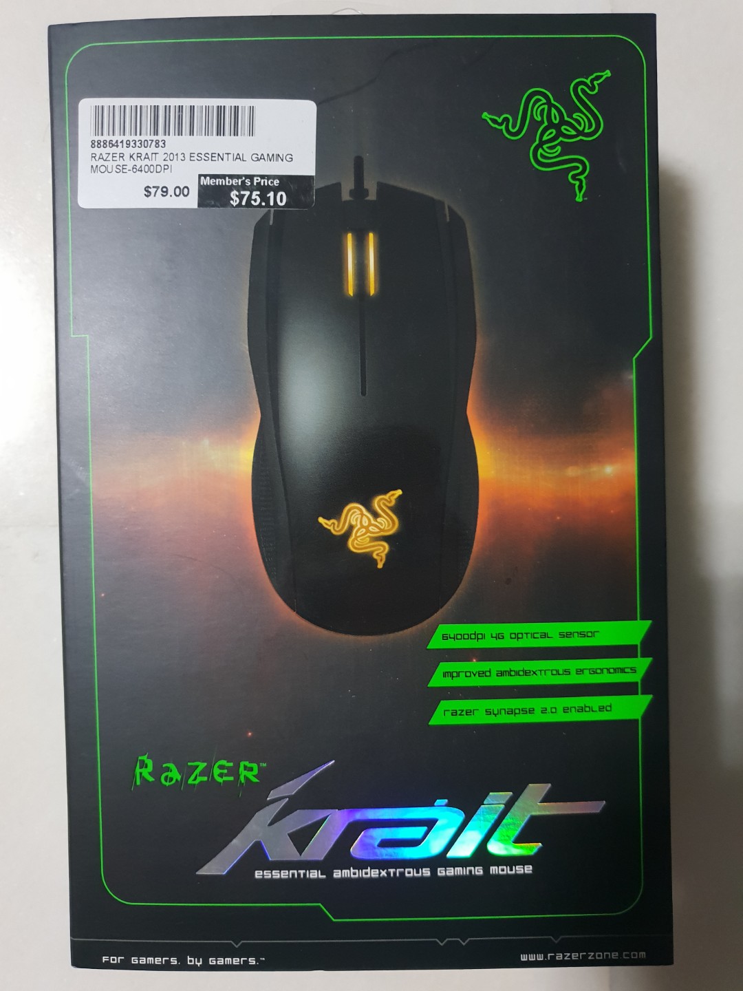 Original Krait Razer Razer Krait Mouse, Computers & Tech, Parts & Accessories, Mouse ...