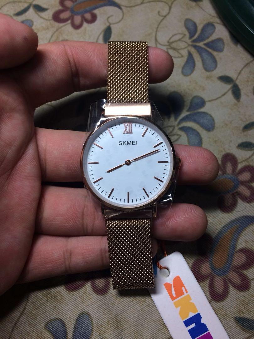 REPRICED Skmei 1318 Luxury Stainless Mesh Watch