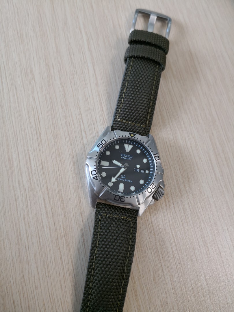 Seiko 5H26-7A00 Quartz Diver Watch, Men's Fashion, Watches & Accessories,  Watches on Carousell