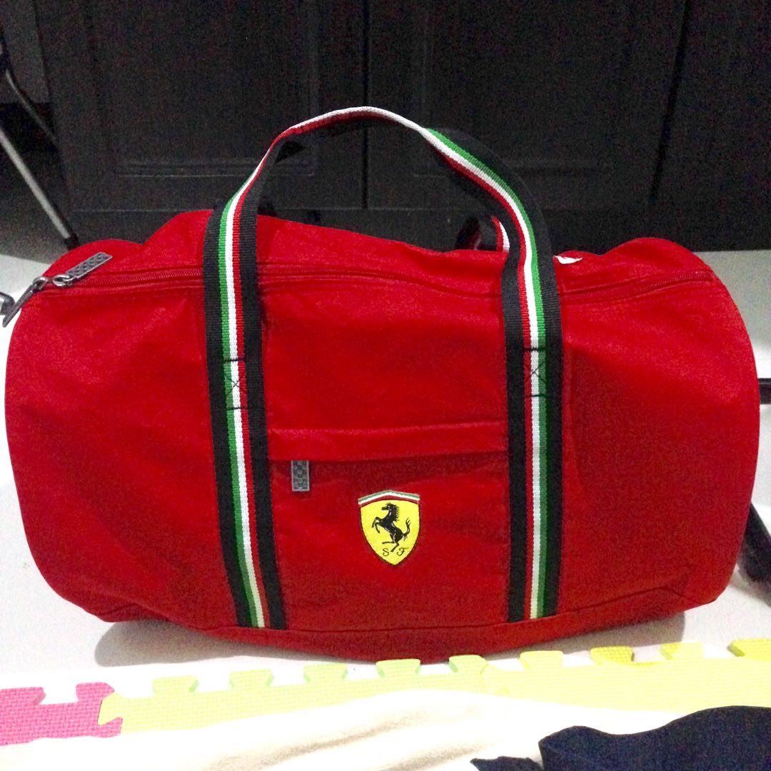 ferrari gym bag