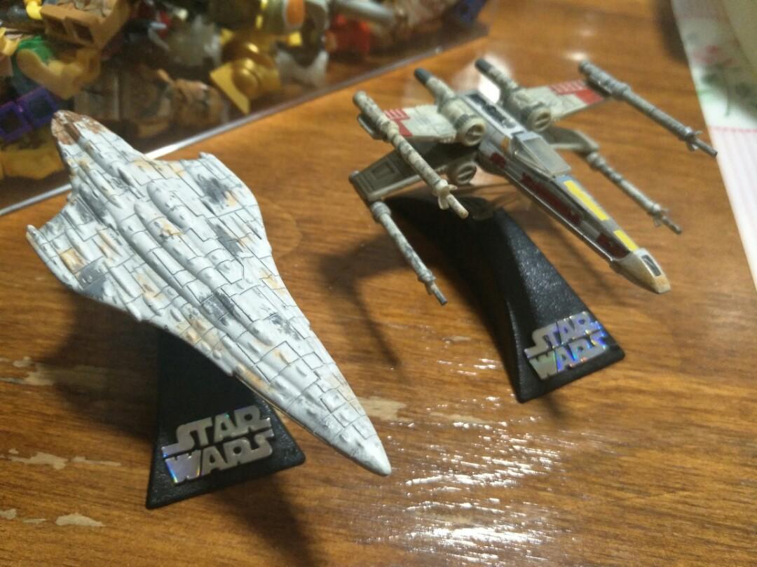 Star Wars Titanium Mon Calamari Cruiser X Wing Hobbies Toys Toys Games On Carousell