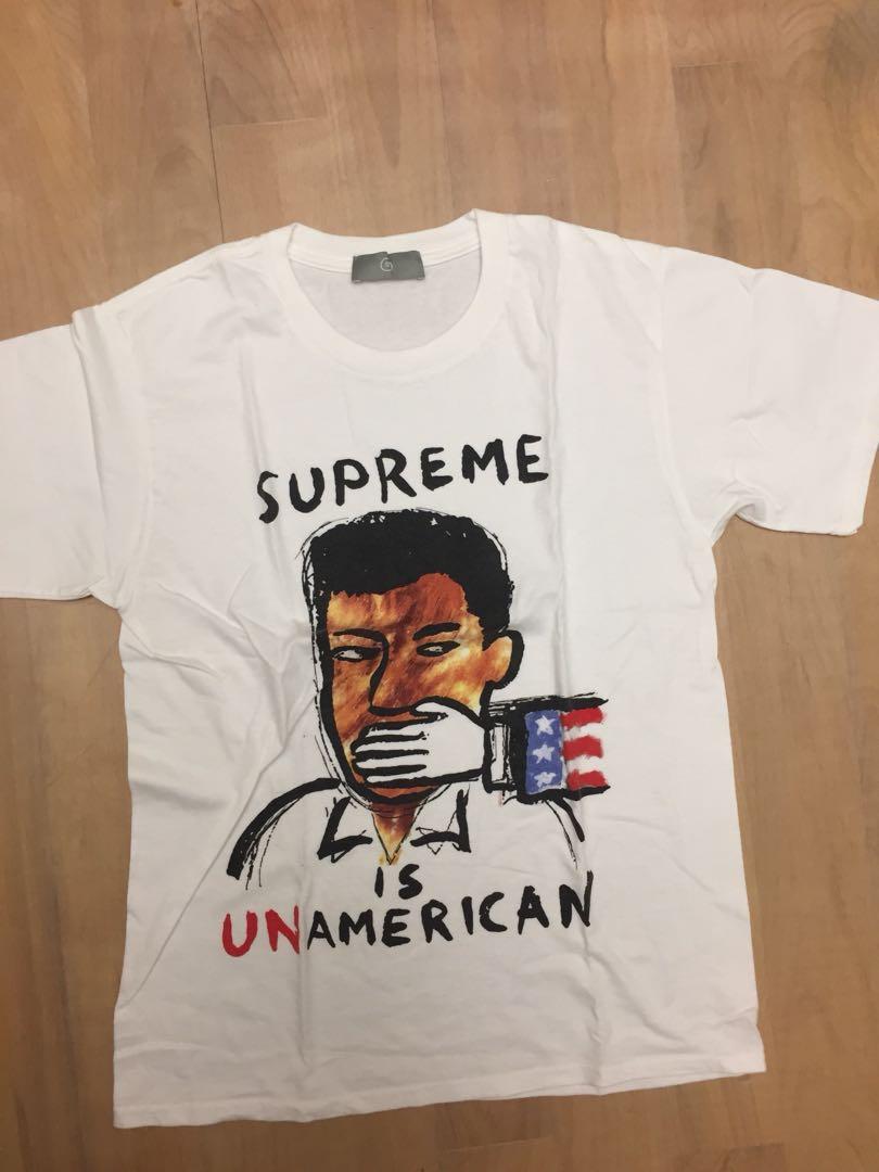 supreme unamerican tee