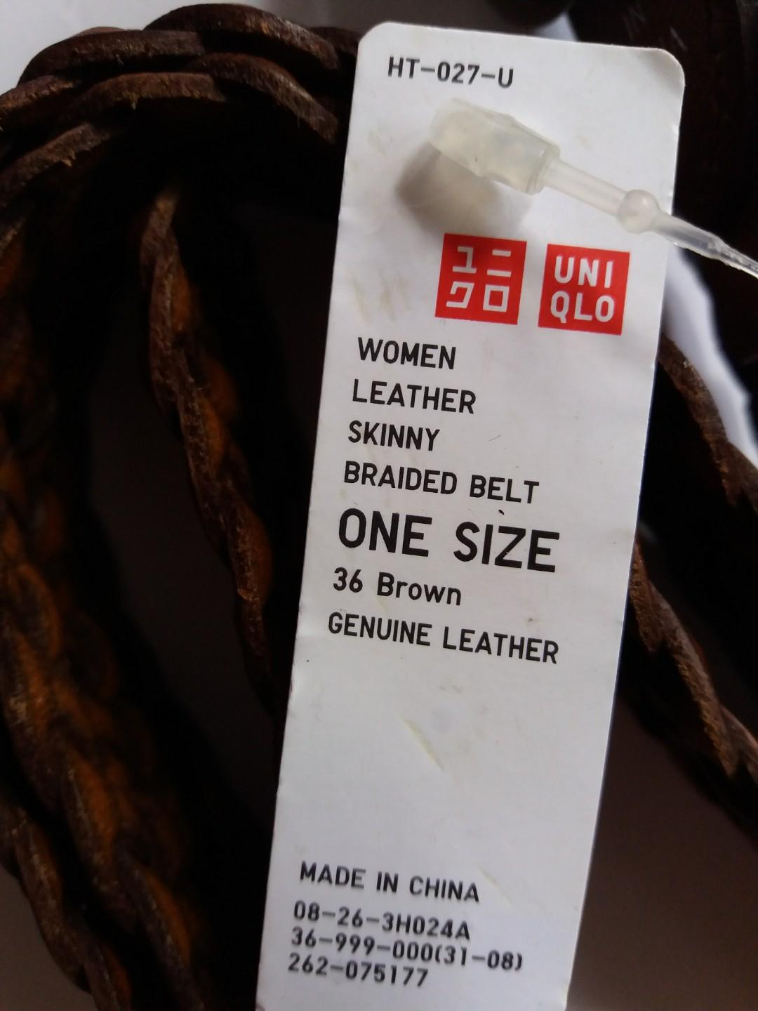 uniqlo belt womens