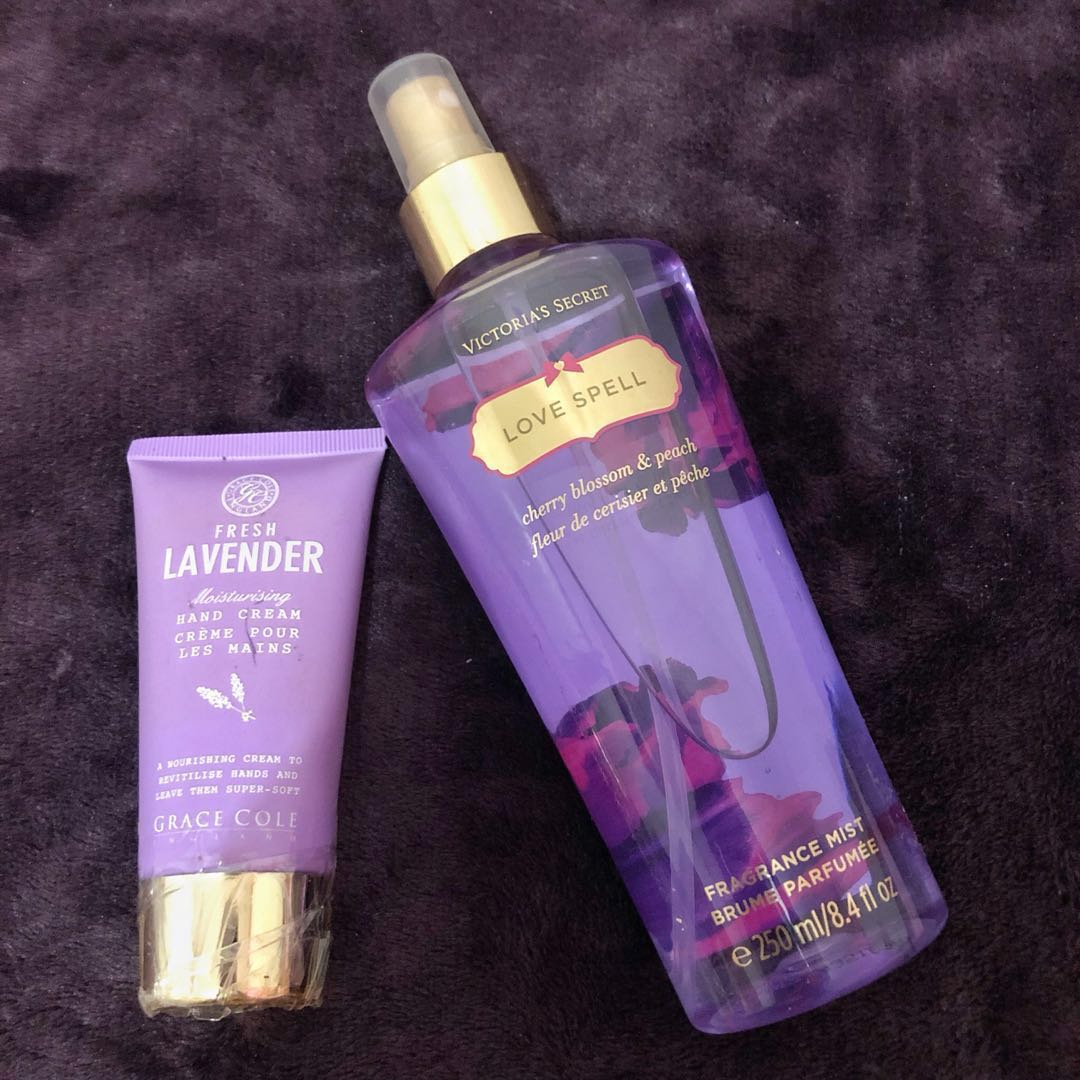 Victoria's Secret Love spell (old packaging) w/ hand cream ...
