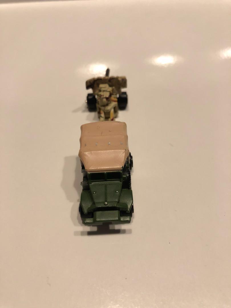 Lot Micro Machines Véhicules Militaires En Métal - Galoob - Occasion