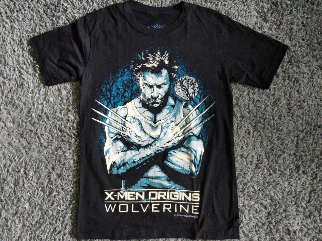 X Men Origins: Wolverine Graphic T-shirt, Men's Fashion, Tops & Sets,  Tshirts & Polo Shirts on Carousell
