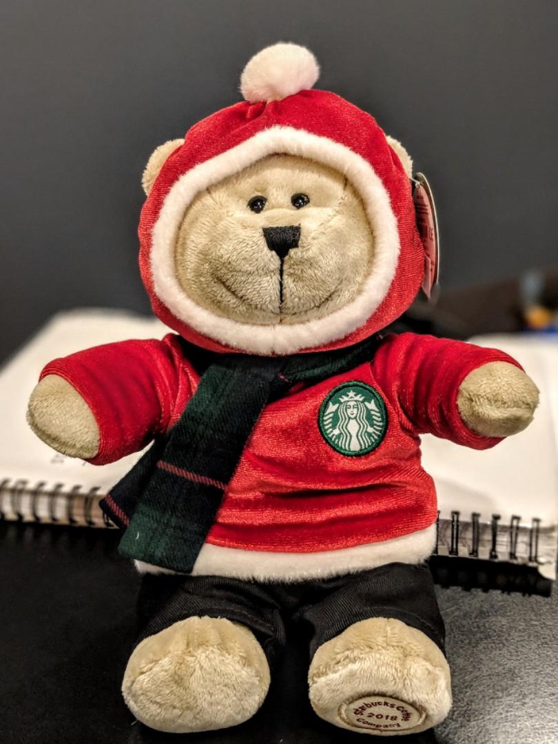 starbucks bearista bear 2018 christmas