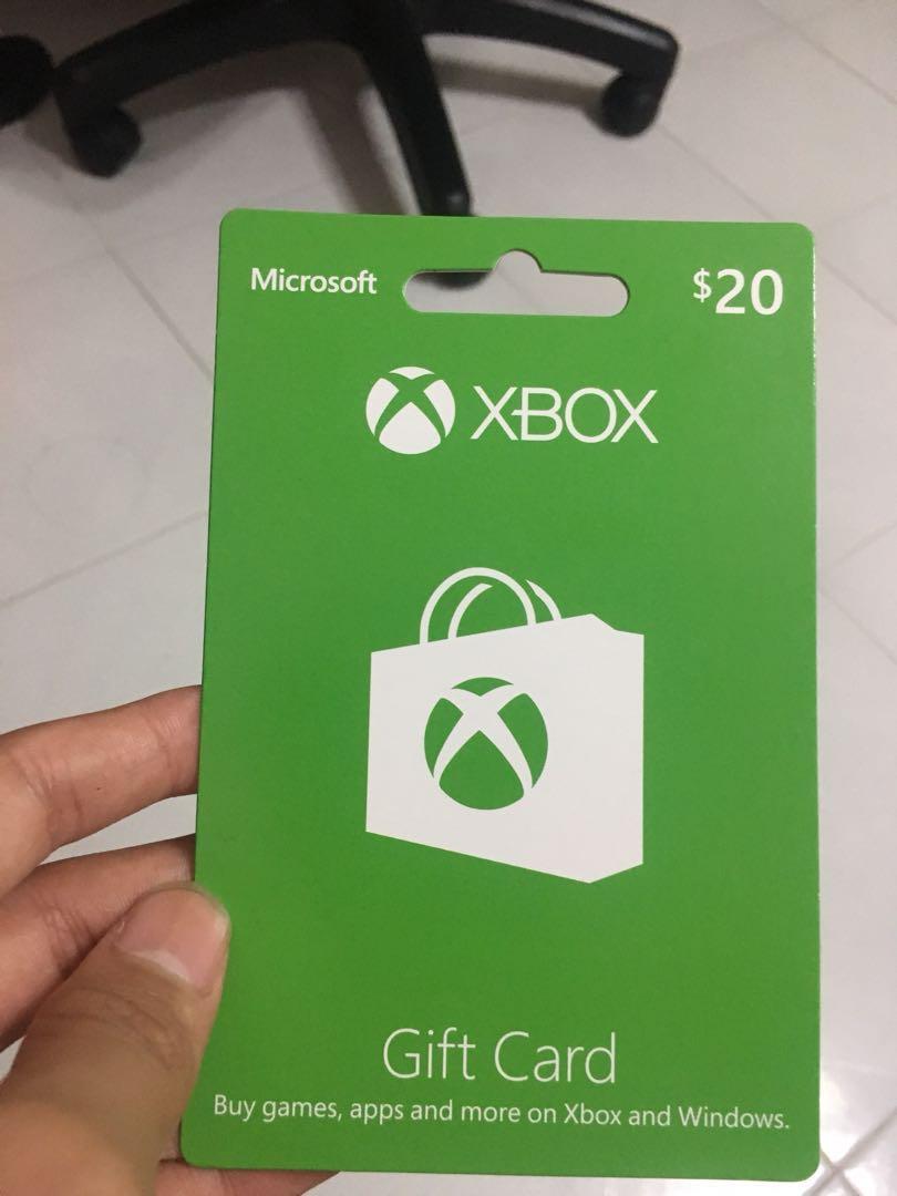 xbox gift card 20 dollars