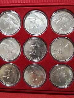 Singapore $10 Eagle Coins