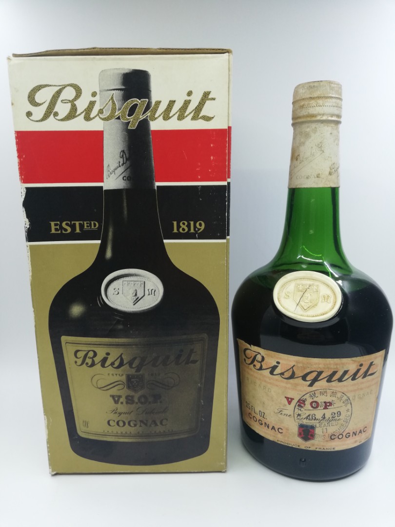 高価値 古酒 Bisquit VSOP 百事吉 紙箱入 - 飲料・酒