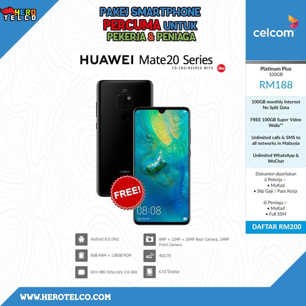 celcom huawei mate 10 pro