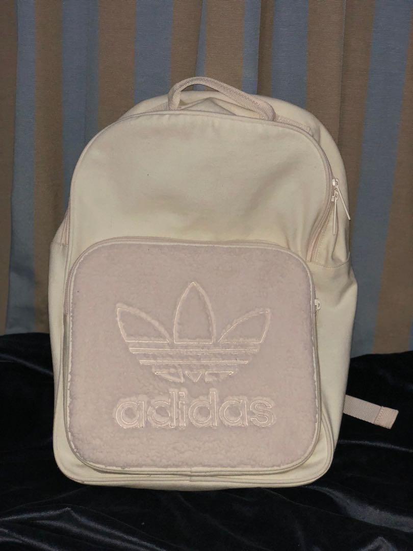 adidas fur backpack