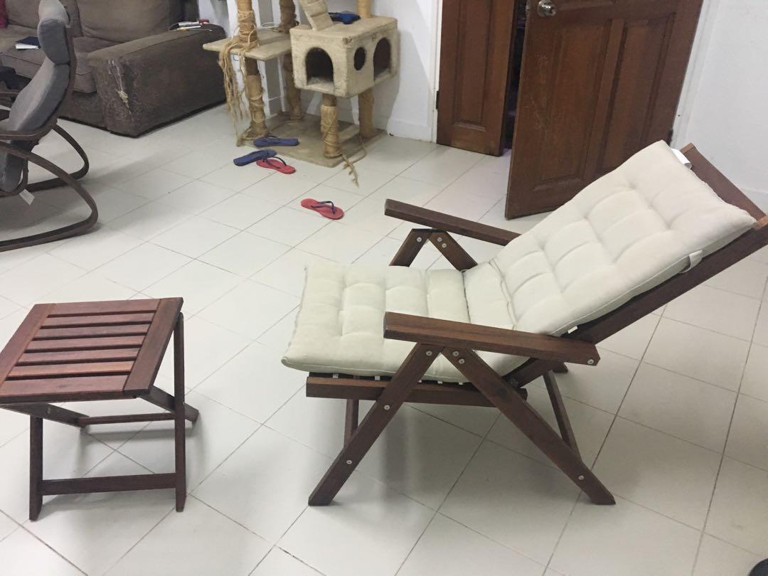 Adjustable Easy Chair Table Deadline 28 October Furniture Tables Chairs On Carousell