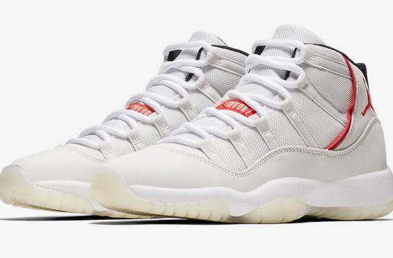 Jordan 11 platinum tint size 14 hotsell