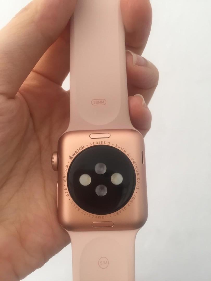 Apple watch series 3 38 rose gold discount