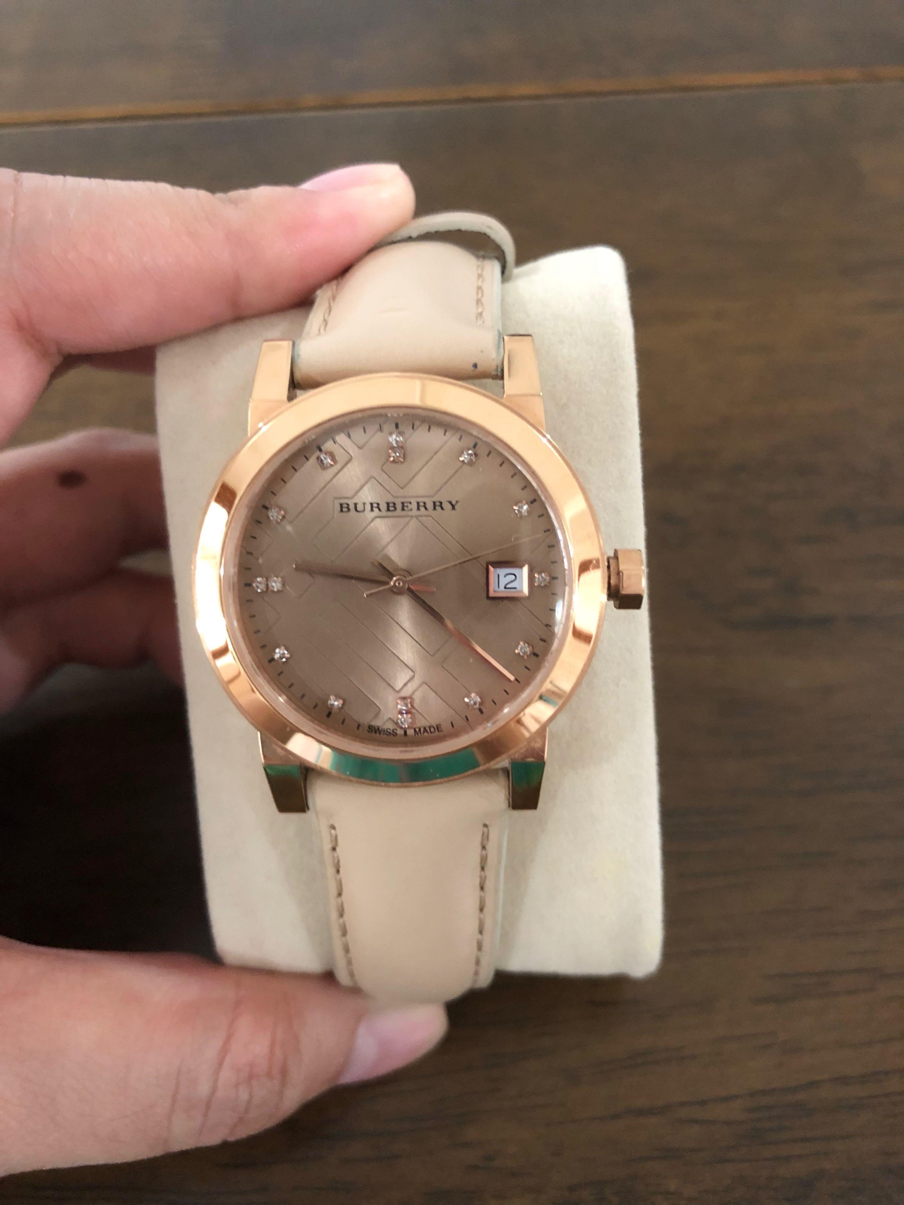 used burberry watch