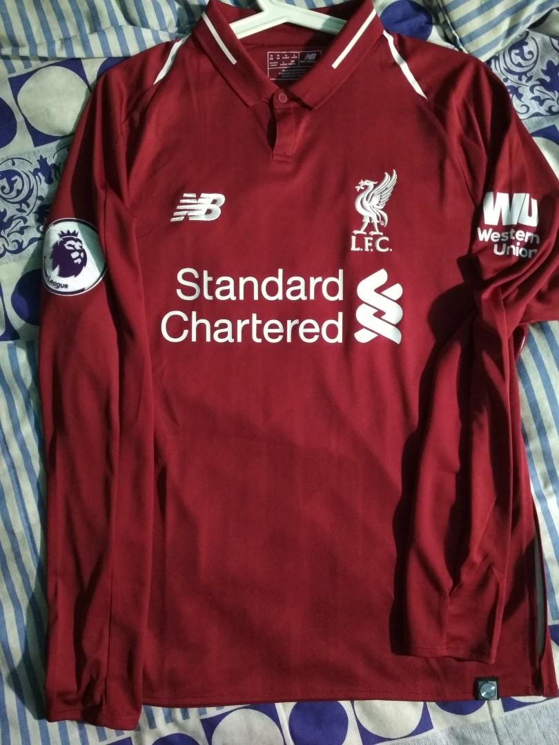 liverpool home jersey 2018