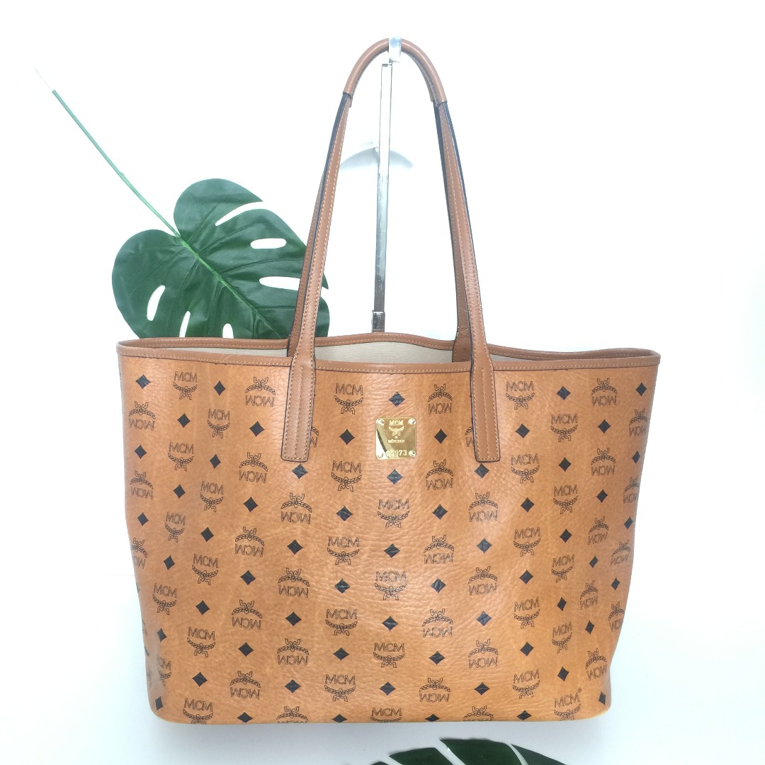 AUTHENTIC MCM NEVERFULL TOTE BAG (MCM2512), Luxury, Bags & Wallets on  Carousell