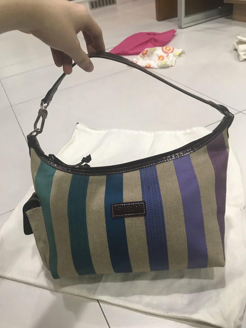 Authentic Preloved Longchamp multicolored Canvas Shoulder Bag (Category: Luxury Bags & Wallets) located in Manila. Submitted by chinchinshaven (Listing ID 196500894, Image 2). Description: Authentic Longchamp Multicolored Canvas Shoulder Bag Comes with Dust Bag Used 5-6x RFS: decluttering Price is negotiable.