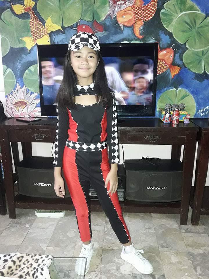 Car racing costume for girl online