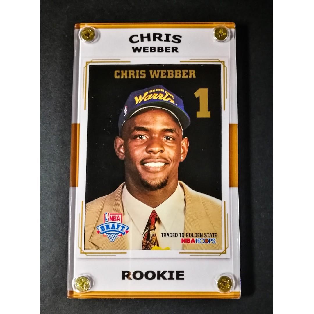 Chris Webber 1994 Basketball Card Nba Rookie Of The Year Toys