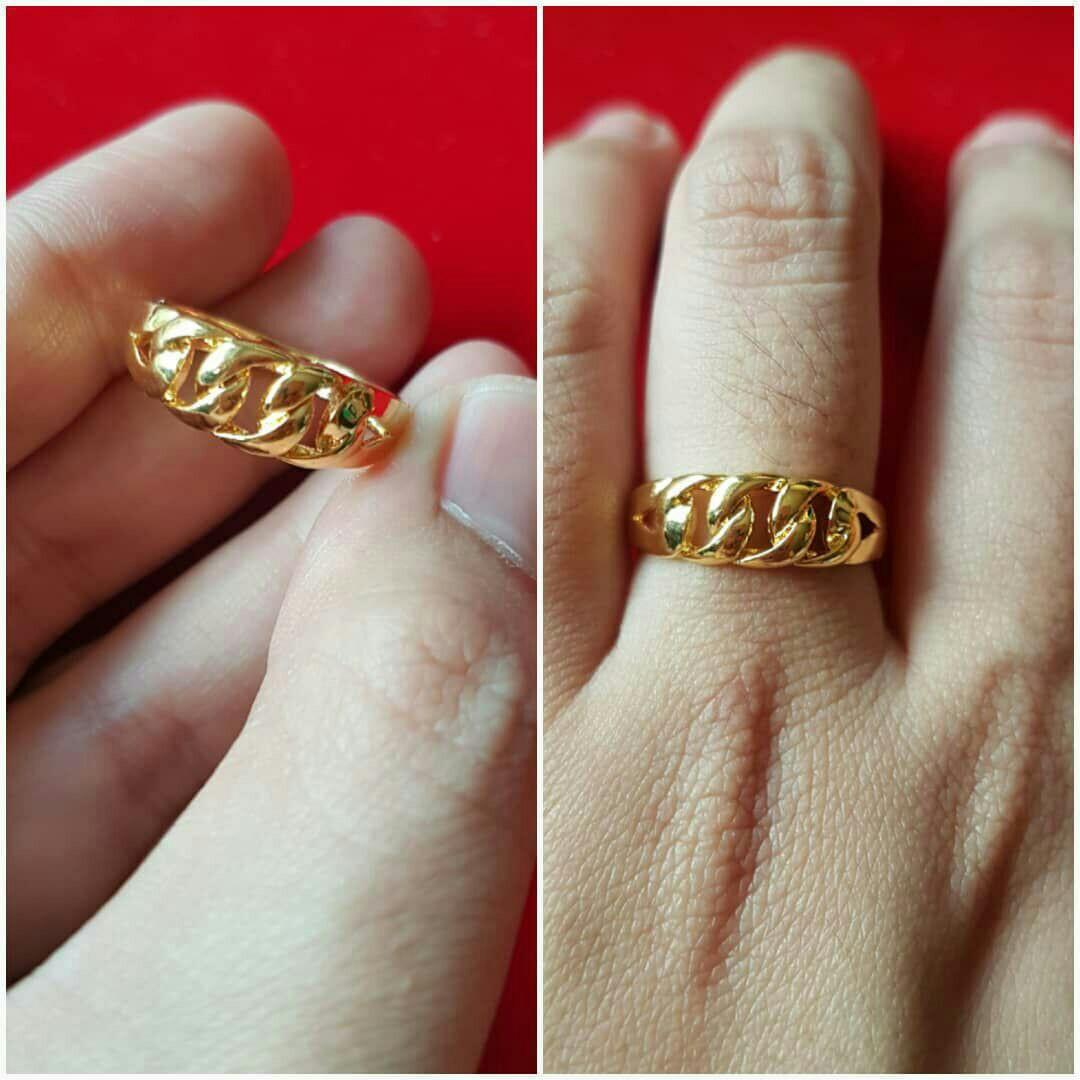 Cincin Coco Emas Bangkok Cop 916 Women S Fashion Jewellery On Carousell
