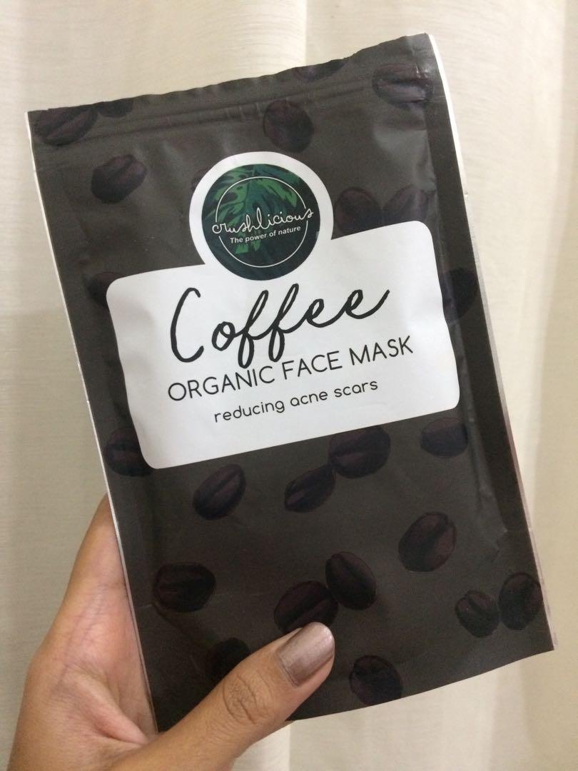 Coffee Organic Face Mask Kesehatan Kecantikan Kulit Sabun Tubuh Di Carousell
